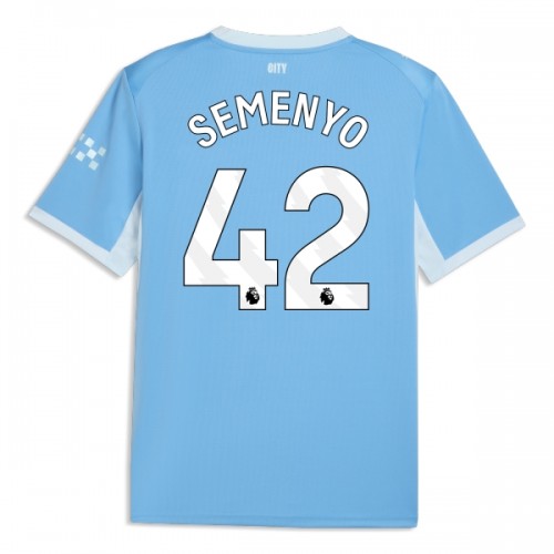 Manchester City Semenyo 42 Pelipaita Koti 2026-27 Manchester City Semenyo 42 Pelipaita Koti 2026-27