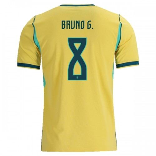 Brasilia Bruno Guimaraes 8 Pelipaita Koti MM-Kisat 2026 Brasilia Bruno Guimaraes 8 Pelipaita Koti MM-Kisat 2026