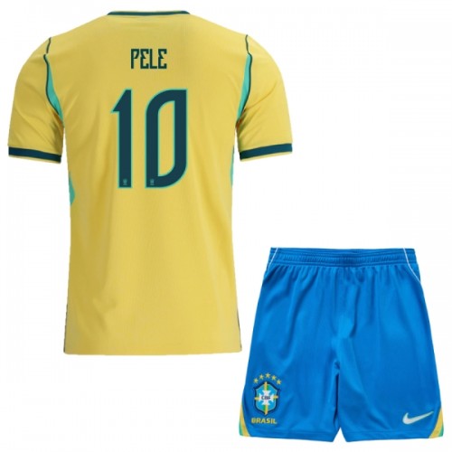 Brasilia Pele 10 Pelipaita Koti MM-Kisat 2026 - Lasten Brasilia Pele 10 Pelipaita Koti MM-Kisat 2026 - Lasten