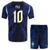 Brasilia Pele 10 Pelipaita Vieras MM-Kisat 2026 - Lasten