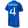 Kroatia Gvardiol 4 Pelipaita Vieras MM-Kisat 2026 Kroatia Gvardiol 4 Pelipaita Vieras MM-Kisat 2026
