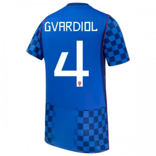 Kroatia Gvardiol 4 Pelipaita Vieras MM-Kisat 2026 Kroatia Gvardiol 4 Pelipaita Vieras MM-Kisat 2026