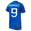 Kroatia Kramaric 9 Pelipaita Vieras MM-Kisat 2026 Kroatia Kramaric 9 Pelipaita Vieras MM-Kisat 2026