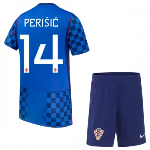 Kroatia Perišić 14 Pelipaita Vieras MM-Kisat 2026 - Lasten Kroatia Perišić 14 Pelipaita Vieras MM-Kisat 2026 - Lasten
