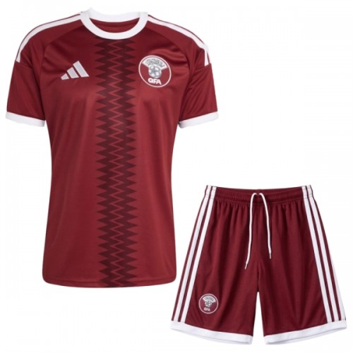 Qatar Pelipaita Koti MM-Kisat 2026 - Lasten Qatar Pelipaita Koti MM-Kisat 2026 - Lasten