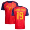 Espanja 2 Stars Lamine Yamal 19 Pelipaita Koti MM-Kisat 2026 Espanja 2 Stars Lamine Yamal 19 Pelipaita Koti MM-Kisat 2026