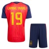 Espanja 2 Stars Lamine Yamal 19 Pelipaita Koti MM-Kisat 2026 - Lasten Espanja 2 Stars Lamine Yamal 19 Pelipaita Koti MM-Kisat 2026 - Lasten