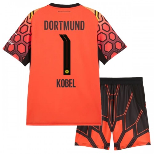Borussia Dortmund Kobel 1 Pelipaita Maalivahti Koti 2026-27 Oranssi - Lasten Borussia Dortmund Kobel 1 Pelipaita Maalivahti Koti 2026-27 Oranssi - Lasten