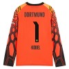 Borussia Dortmund Kobel 1 Pelipaita Maalivahti Koti 2026-27 Pitkähihainen Oranssi Borussia Dortmund Kobel 1 Pelipaita Maalivahti Koti 2026-27 Pitkähihainen Oranssi