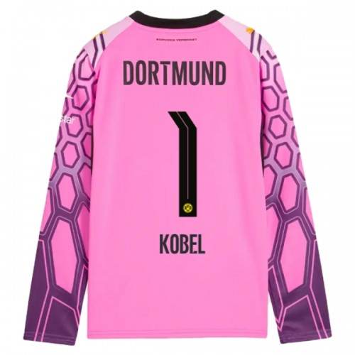Borussia Dortmund Kobel 1 Pelipaita Vieras Maalivahti 2026-27 Pitkähihainen Pinkki Borussia Dortmund Kobel 1 Pelipaita Vieras Maalivahti 2026-27 Pitkähihainen Pinkki