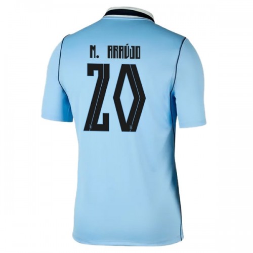 Uruguay Maximiliano Araujo 20 Pelipaita Koti MM-Kisat 2026 Uruguay Maximiliano Araujo 20 Pelipaita Koti MM-Kisat 2026