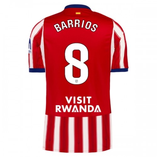 Atlético Madrid Barrios 8 Pelipaita Koti 2026-27 Atlético Madrid Barrios 8 Pelipaita Koti 2026-27