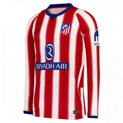 Atlético Madrid Pelipaita Koti 2026-27 Pitkähihainen Atlético Madrid Pelipaita Koti 2026-27 Pitkähihainen