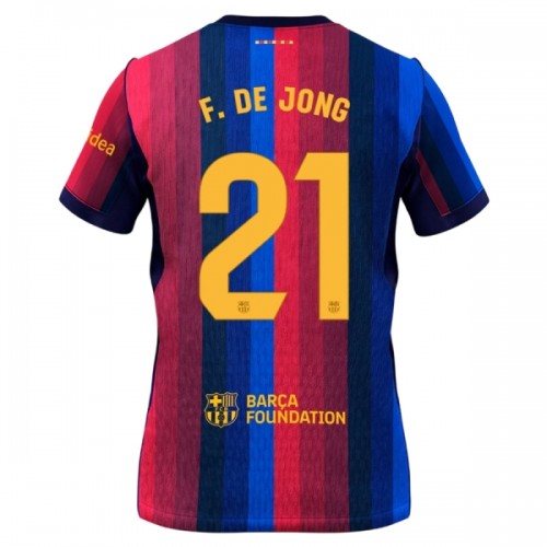 FC Barcelona F. De Jong 21 Pelipaita Koti 2026-27 FC Barcelona F. De Jong 21 Pelipaita Koti 2026-27