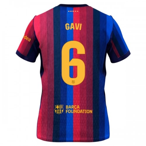 FC Barcelona Gavi 6 Pelipaita Koti 2026-27 FC Barcelona Gavi 6 Pelipaita Koti 2026-27