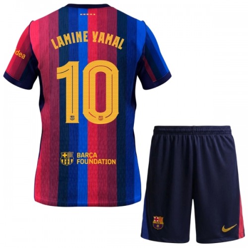 FC Barcelona Lamine Yamal 10 Pelipaita Koti 2026-27 - Lasten FC Barcelona Lamine Yamal 10 Pelipaita Koti 2026-27 - Lasten