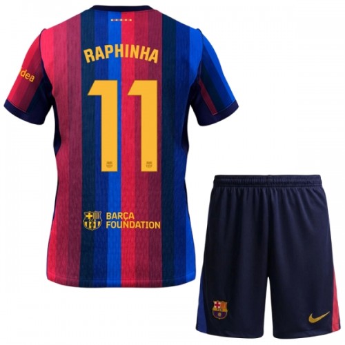 FC Barcelona Raphinha 11 Pelipaita Koti 2026-27 - Lasten FC Barcelona Raphinha 11 Pelipaita Koti 2026-27 - Lasten