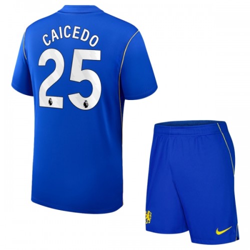 Chelsea Caicedo 25 Pelipaita Koti 2026-27 - Lasten Chelsea Caicedo 25 Pelipaita Koti 2026-27 - Lasten
