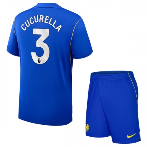 Chelsea Cucurella 3 Pelipaita Koti 2026-27 - Lasten Chelsea Cucurella 3 Pelipaita Koti 2026-27 - Lasten