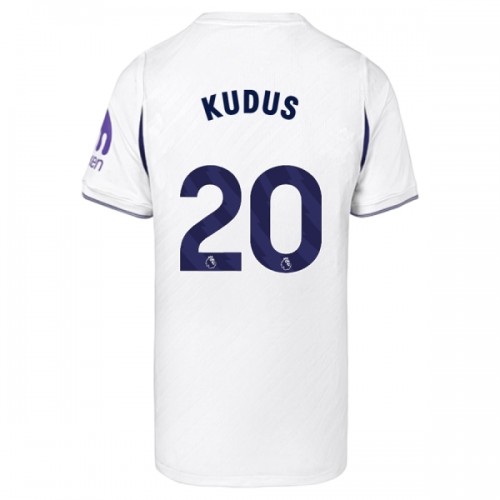 Tottenham Hotspur Kudus 20 Pelipaita Koti 2026-27 Tottenham Hotspur Kudus 20 Pelipaita Koti 2026-27