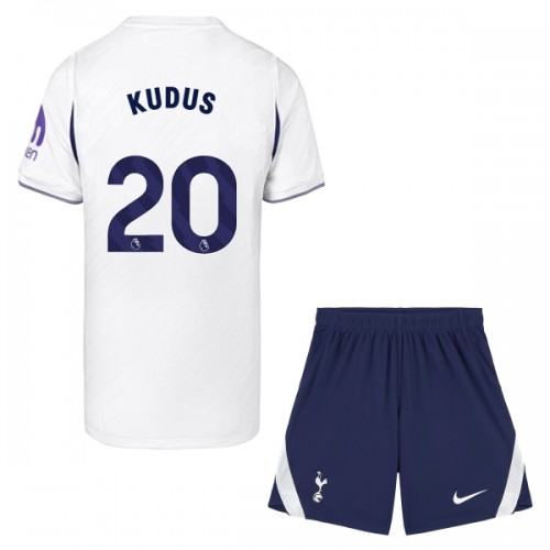 Tottenham Hotspur Kudus 20 Pelipaita Koti 2026-27 - Lasten Tottenham Hotspur Kudus 20 Pelipaita Koti 2026-27 - Lasten