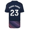 Tottenham Hotspur Pedro Porro 23 Pelipaita Vieras 2026-27 Tottenham Hotspur Pedro Porro 23 Pelipaita Vieras 2026-27