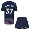 Tottenham Hotspur Van De Ven 37 Pelipaita Vieras 2026-27 - Lasten Tottenham Hotspur Van De Ven 37 Pelipaita Vieras 2026-27 - Lasten