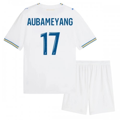 Olympique de Marseille Aubameyang 17 Pelipaita Koti 2026-27 - Lasten Olympique de Marseille Aubameyang 17 Pelipaita Koti 2026-27 - Lasten