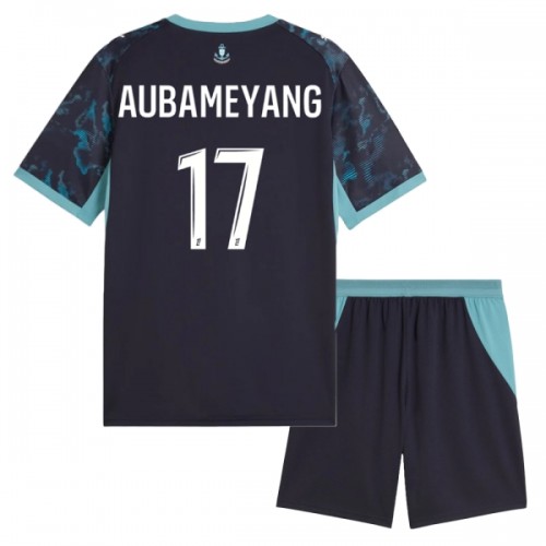 Olympique de Marseille Aubameyang 17 Pelipaita Vieras 2026-27 - Lasten Olympique de Marseille Aubameyang 17 Pelipaita Vieras 2026-27 - Lasten