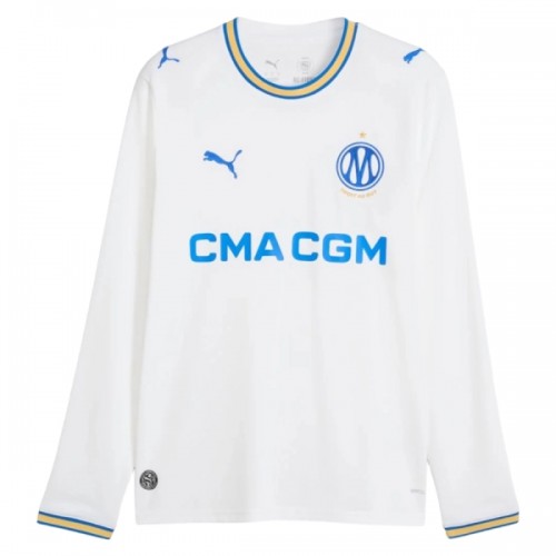 Olympique de Marseille Pelipaita Koti 2026-27 Pitkähihainen Olympique de Marseille Pelipaita Koti 2026-27 Pitkähihainen
