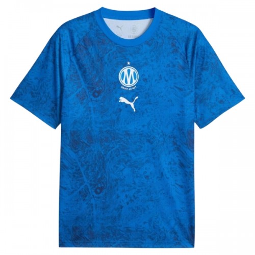 Olympique de Marseille Pre-Match Pelipaita 2026-27 Sininen Olympique de Marseille Pre-Match Pelipaita 2026-27 Sininen