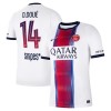 Paris Saint-Germain Desire Doue 14 Pelipaita Vieras 2026-27 Paris Saint-Germain Desire Doue 14 Pelipaita Vieras 2026-27