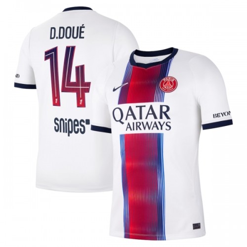 Paris Saint-Germain Desire Doue 14 Pelipaita Vieras 2026-27 Paris Saint-Germain Desire Doue 14 Pelipaita Vieras 2026-27