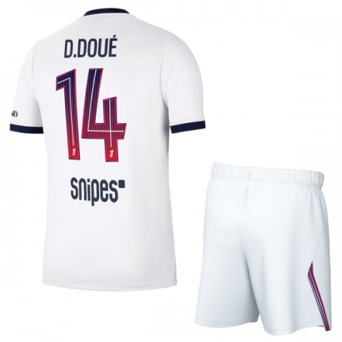 Paris Saint-Germain Desire Doue 14 Pelipaita Vieras 2026-27 - Lasten Paris Saint-Germain Desire Doue 14 Pelipaita Vieras 2026-27 - Lasten