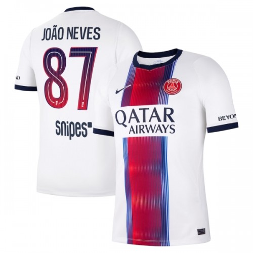 Paris Saint-Germain Joao Neves 87 Pelipaita Vieras 2026-27 Paris Saint-Germain Joao Neves 87 Pelipaita Vieras 2026-27