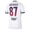 Paris Saint-Germain Joao Neves 87 Pelipaita Vieras 2026-27