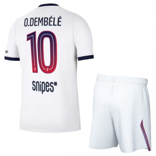 Paris Saint-Germain O. Dembele 10 Pelipaita Vieras 2026-27 - Lasten Paris Saint-Germain O. Dembele 10 Pelipaita Vieras 2026-27 - Lasten