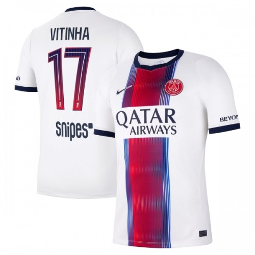 Paris Saint-Germain Vitinha 17 Pelipaita Vieras 2026-27 Paris Saint-Germain Vitinha 17 Pelipaita Vieras 2026-27