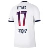 Paris Saint-Germain Vitinha 17 Pelipaita Vieras 2026-27