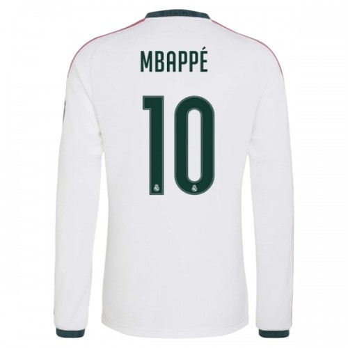 Real Madrid Mbappé 10 Pelipaita Koti 2026-27 Pitkähihainen Real Madrid Mbappé 10 Pelipaita Koti 2026-27 Pitkähihainen