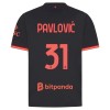 AC Milan Pavlovic 31 Pelipaita Kolmas 2026-27 AC Milan Pavlovic 31 Pelipaita Kolmas 2026-27