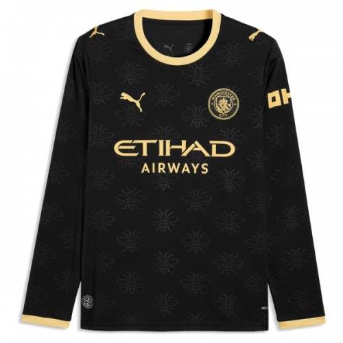 Manchester City Pelipaita Vieras 2026-27 Pitkähihainen Manchester City Pelipaita Vieras 2026-27 Pitkähihainen