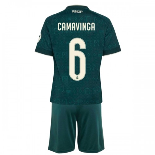 Real Madrid Camavinga 6 Pelipaita Vieras 2026-27 - Lasten Real Madrid Camavinga 6 Pelipaita Vieras 2026-27 - Lasten