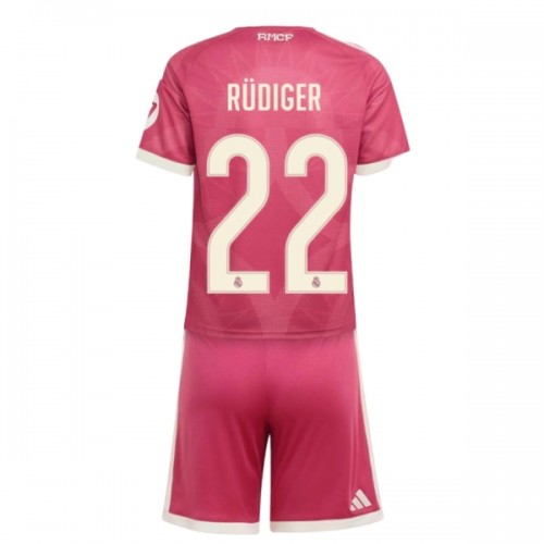 Real Madrid Rudiger 22 Pelipaita Kolmas 2026-27 - Lasten Real Madrid Rudiger 22 Pelipaita Kolmas 2026-27 - Lasten