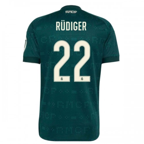 Real Madrid Rudiger 22 Pelipaita Vieras 2026-27 Real Madrid Rudiger 22 Pelipaita Vieras 2026-27