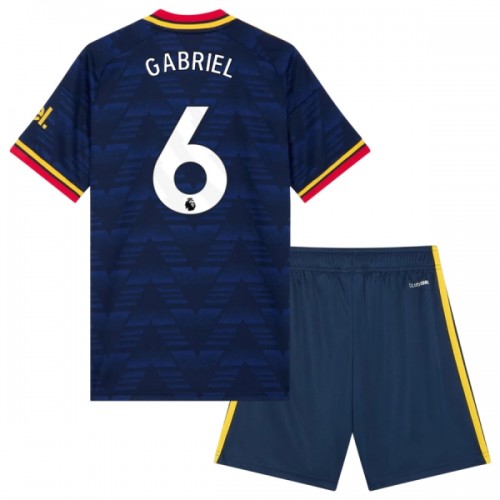Arsenal Gabriel 6 Pelipaita Vieras 2026-27 - Lasten Arsenal Gabriel 6 Pelipaita Vieras 2026-27 - Lasten