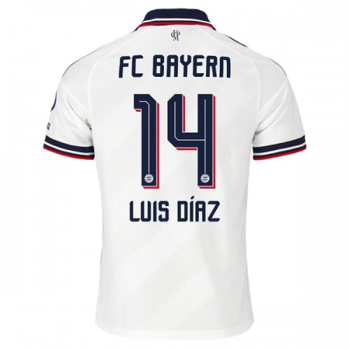 FC Bayern München Luis Diaz 14 Pelipaita Vieras 2026-27 FC Bayern München Luis Diaz 14 Pelipaita Vieras 2026-27