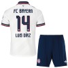 FC Bayern München Luis Diaz 14 Pelipaita Vieras 2026-27 - Lasten FC Bayern München Luis Diaz 14 Pelipaita Vieras 2026-27 - Lasten