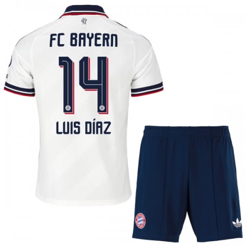 FC Bayern München Luis Diaz 14 Pelipaita Vieras 2026-27 - Lasten FC Bayern München Luis Diaz 14 Pelipaita Vieras 2026-27 - Lasten