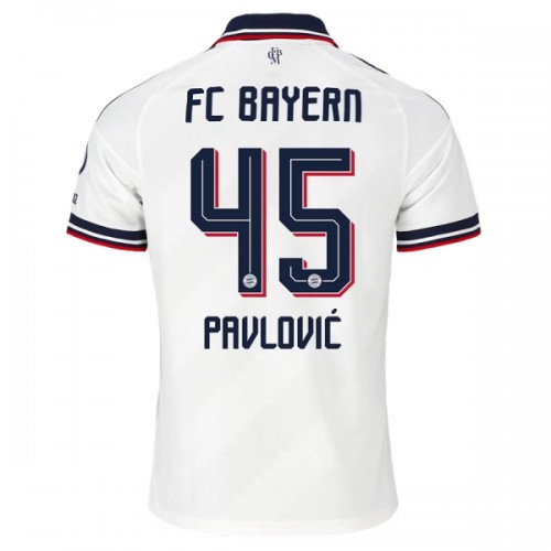 FC Bayern München Pavlovic 45 Pelipaita Vieras 2026-27 FC Bayern München Pavlovic 45 Pelipaita Vieras 2026-27